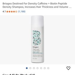 Briogeo Destined For Density Caffeine + Biotin Peptide Density Shampoo and Conditioner