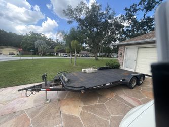 Big Tex Pro Series Steel Floor Car Hauler