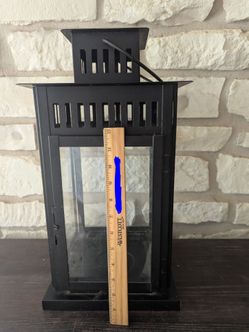 Black Metal Lantern