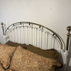 Cal King Bed Frame (brass)