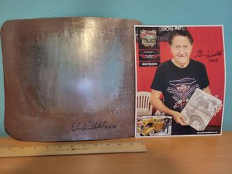 Gene Winfield Collectible and Signed Photo
