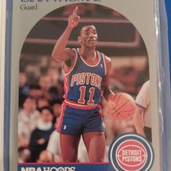 Basketball Isiah Thomas Detroit Pistons 1990 NBA #1111