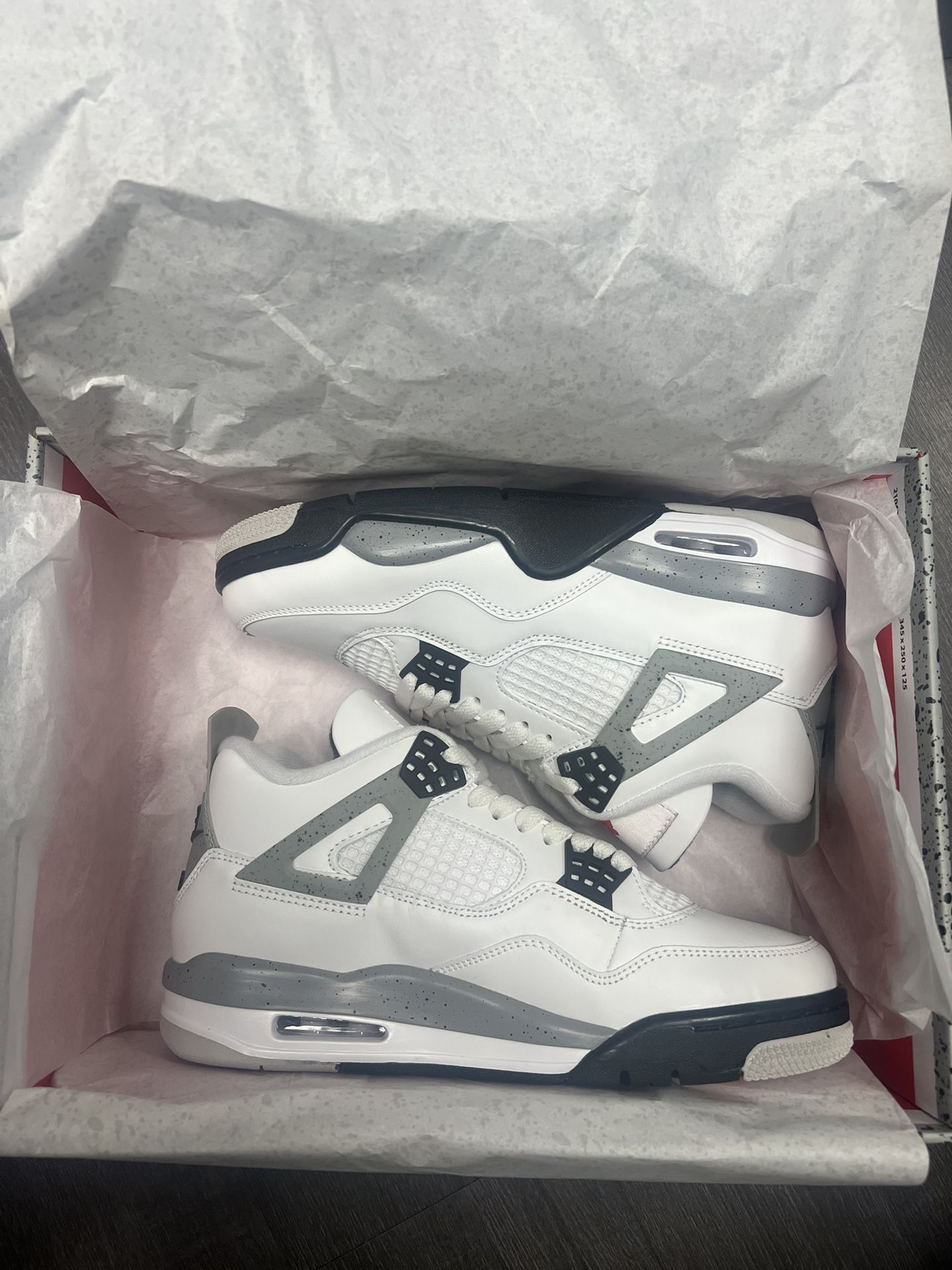 2025 Air Jordan 4 Retro OG 'White Cement' 2025