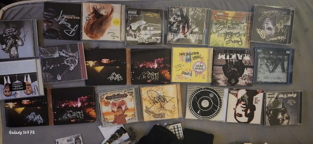 Autographed Promo Cd's Various Artist