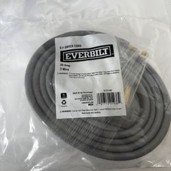 Everbilt 61251HD 30 Amp 3 Wire Range 6 ft Dryer Cord