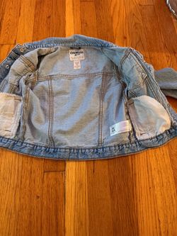 OshKosh B'gosh Kids Denim Jacket Size 4T/4A