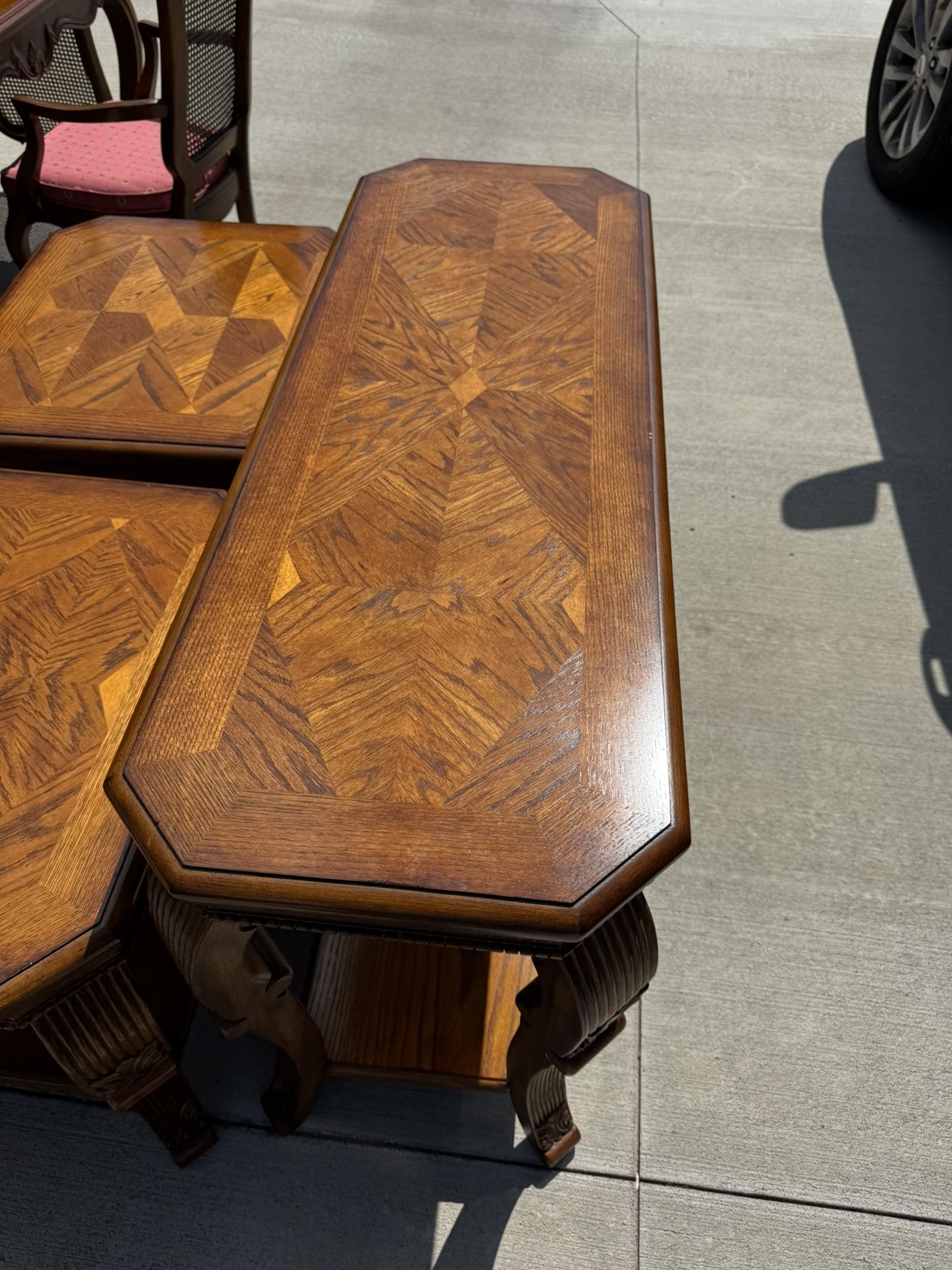 Coffee Table And End Tables