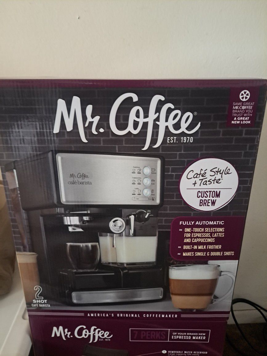 Mr Coffee Expresoo Maker/ Cappuccino 