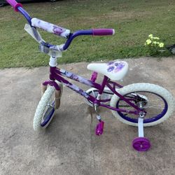 Purple Girls Bike - Huffy Seastar 16"