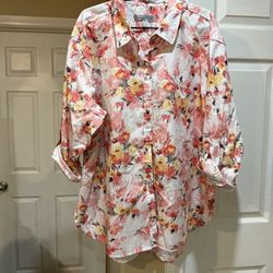 Women’s Floral Blouse