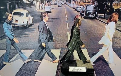 Ringo Starr Statue Gartlan Autographed Artist Proof