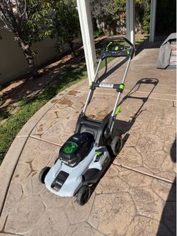 Electric ego self propelled mower
