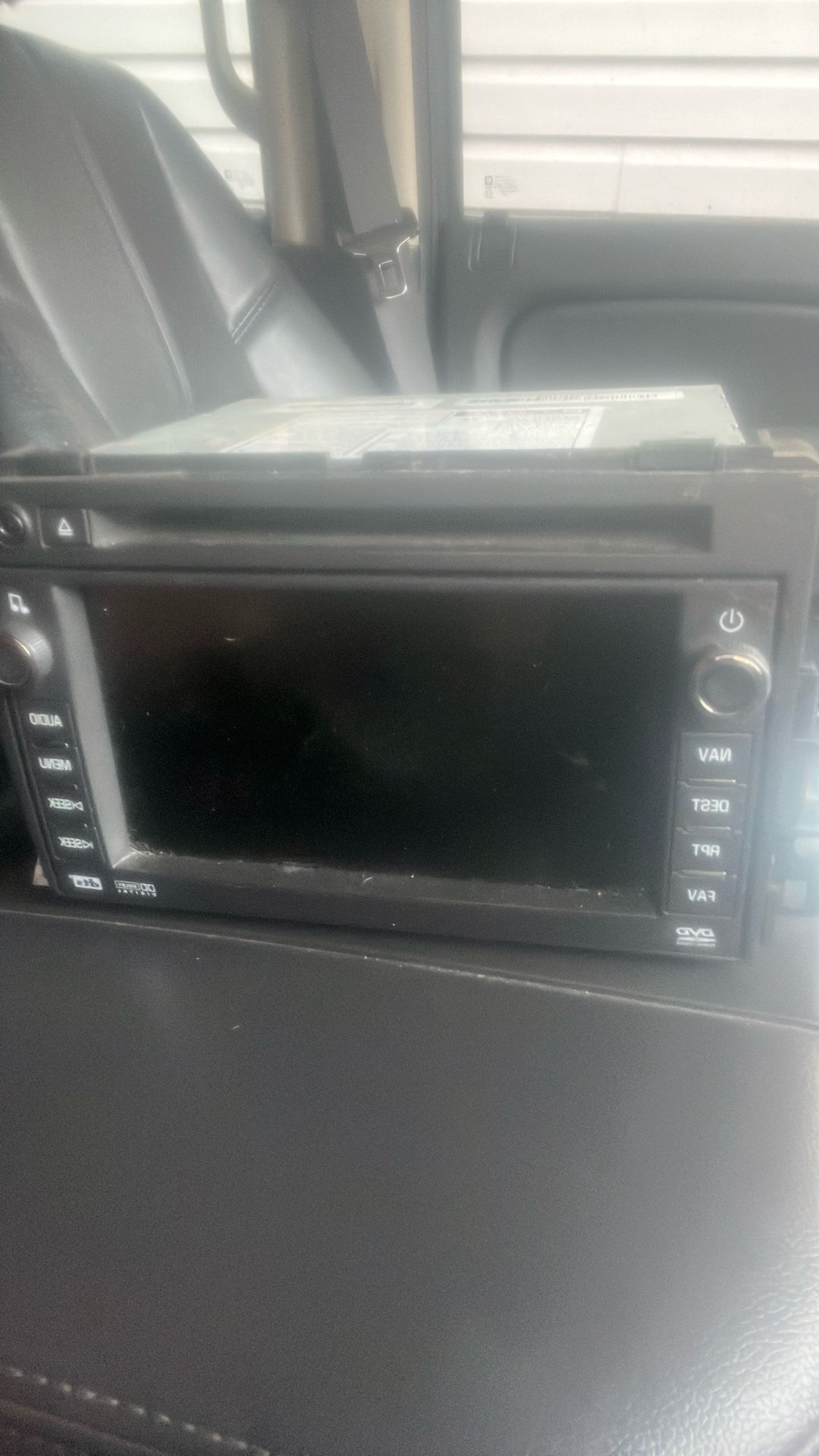 Original 2011 Tahoe Radio. 