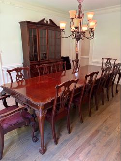 Dining table and buffets
