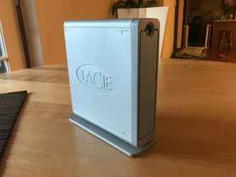 Lacie 400-800 FireWire hard drive 250 gigs