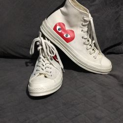 Converse X Comme Des Garçons Play Chuck 70 Sneakers