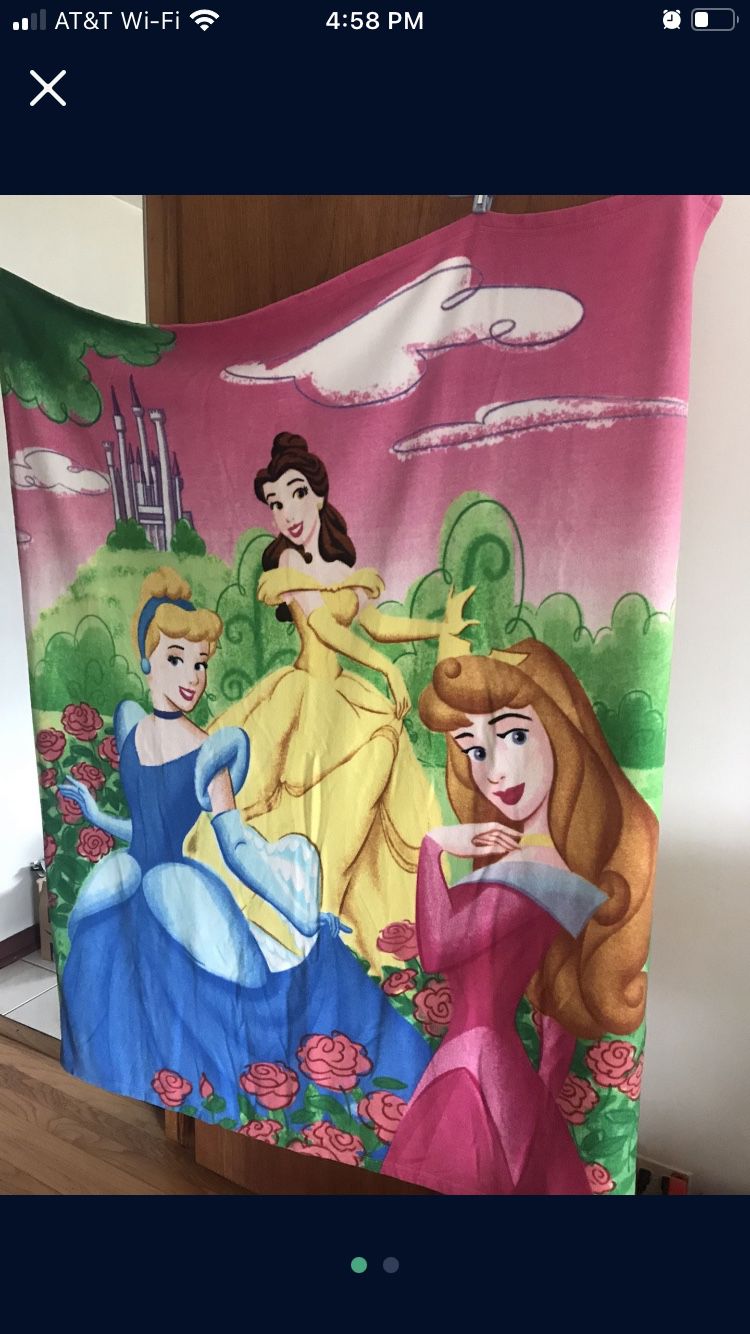 Disney Princess Blanket 