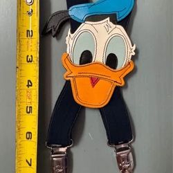 Child Vintage Disney Donald Duck Suspenders just $5 