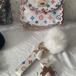 Bag And  Keychain Set 