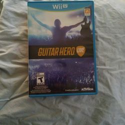 Guitar Hero live wii U