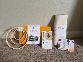 Embroidery & Needlework Starter Kit