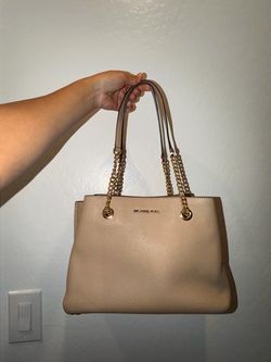 MICHAEL KORS TEAGEN LARGE LONG DROP SATCHEL SHOULDER TOTE BAG