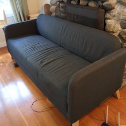 Ikea LINANÄS Sofa Couch Black