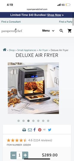 Deluxe Air Fryer - Shop