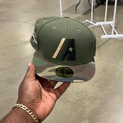 New Era Astros 7 1/4 Fitted Hat