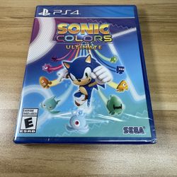 Sonic Colors Ultimate PS4