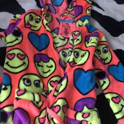 Justice Emoji Robe Size 7/8