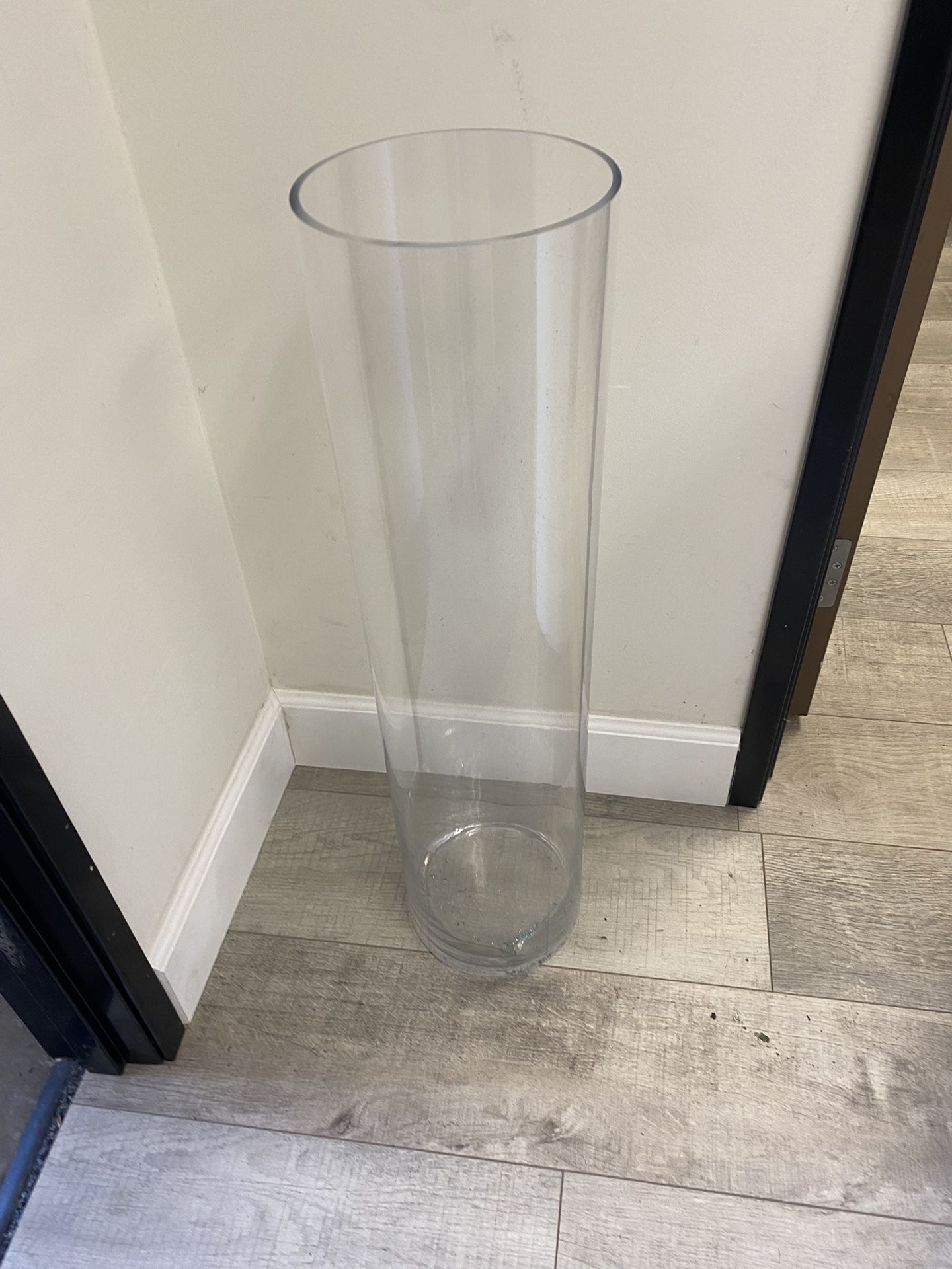 Large Glass Cylinder Vases