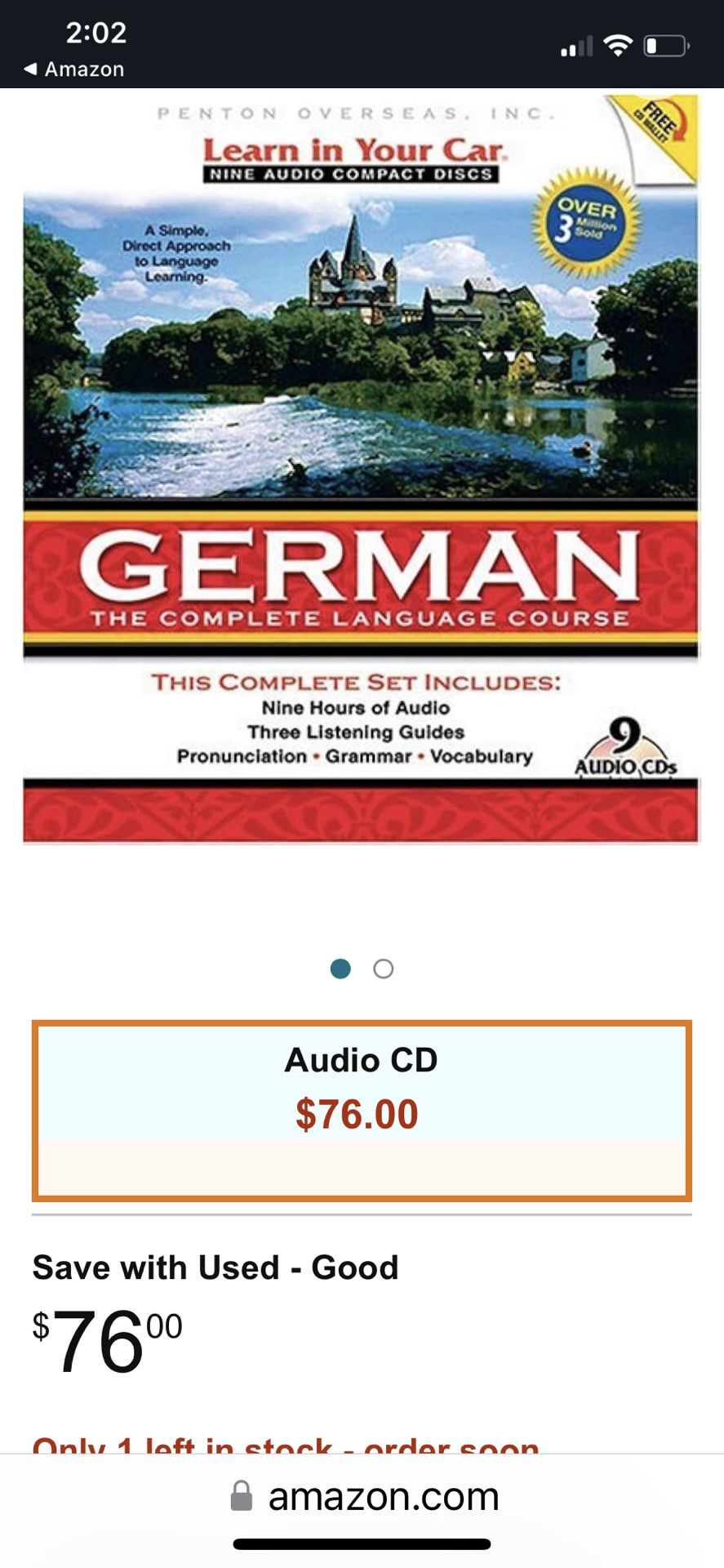 Learn German In Your Car DVD