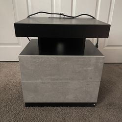 Couch & Bedside Table 