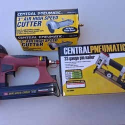 Air Tools Naiilers & Cutter. Excellent Condition.
