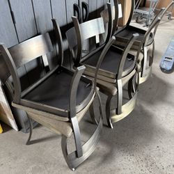 Steel Table And Chair Set