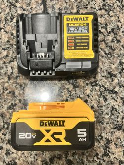 Dewalt Battery 5.0 And Charger