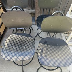 Four IKEA Swivel Chairs