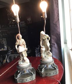 Pair of Vintage Lamps.