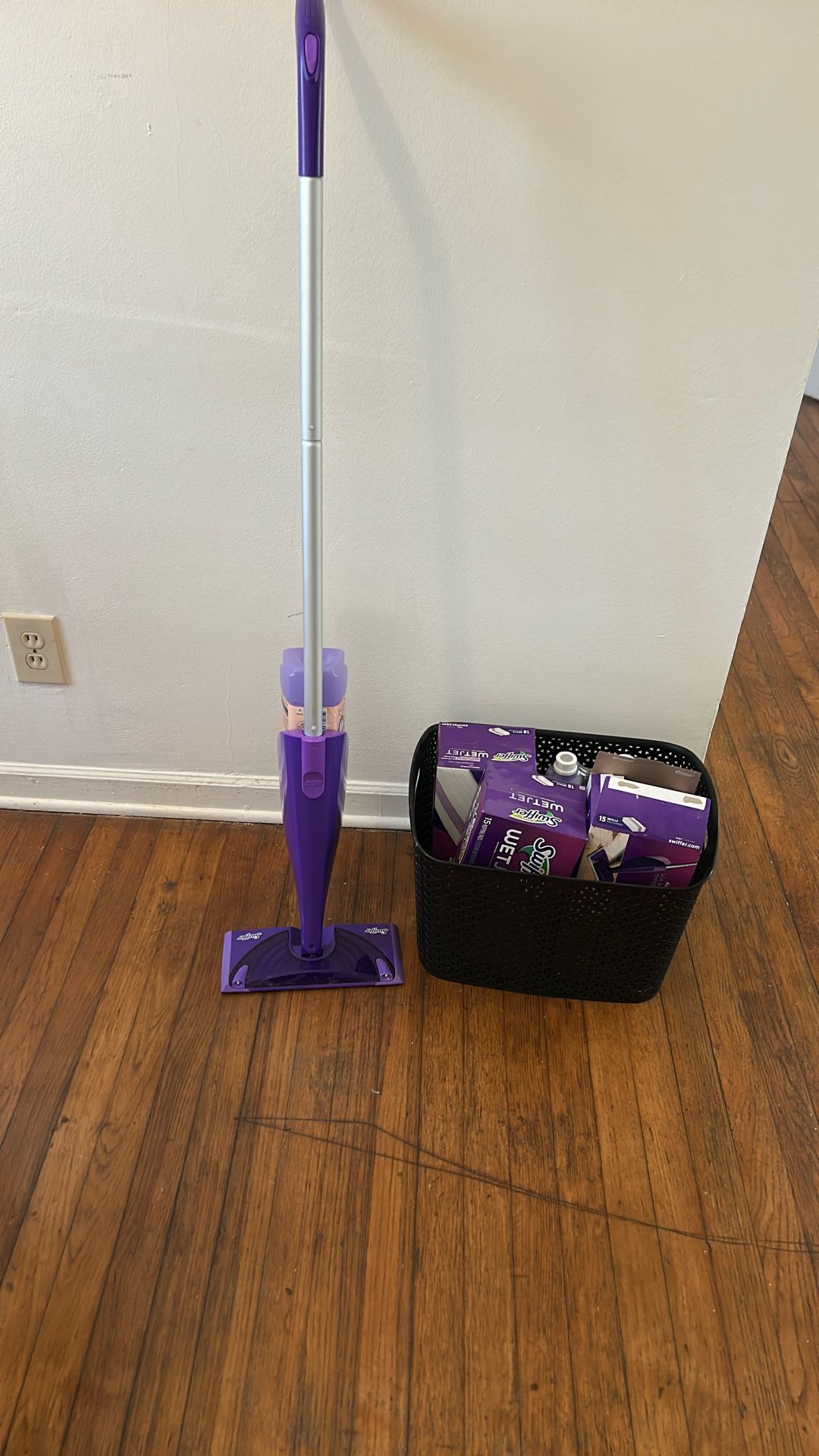 Swiffer Wet Jet with supplies