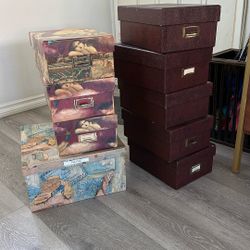 Free Storage boxes