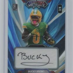 Signed Bucky Baker Football Cards You Chooses 