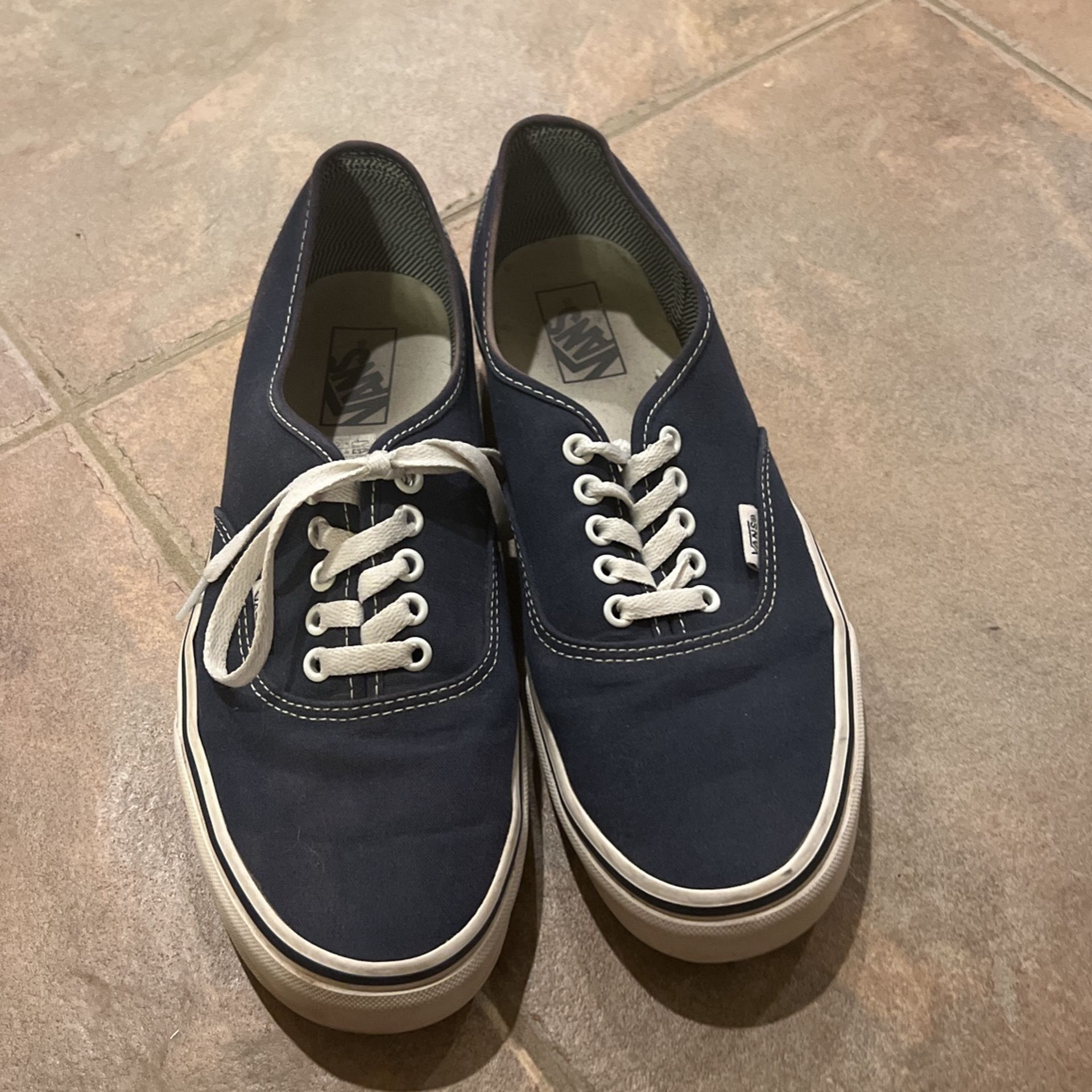 Blue Vans 10.5