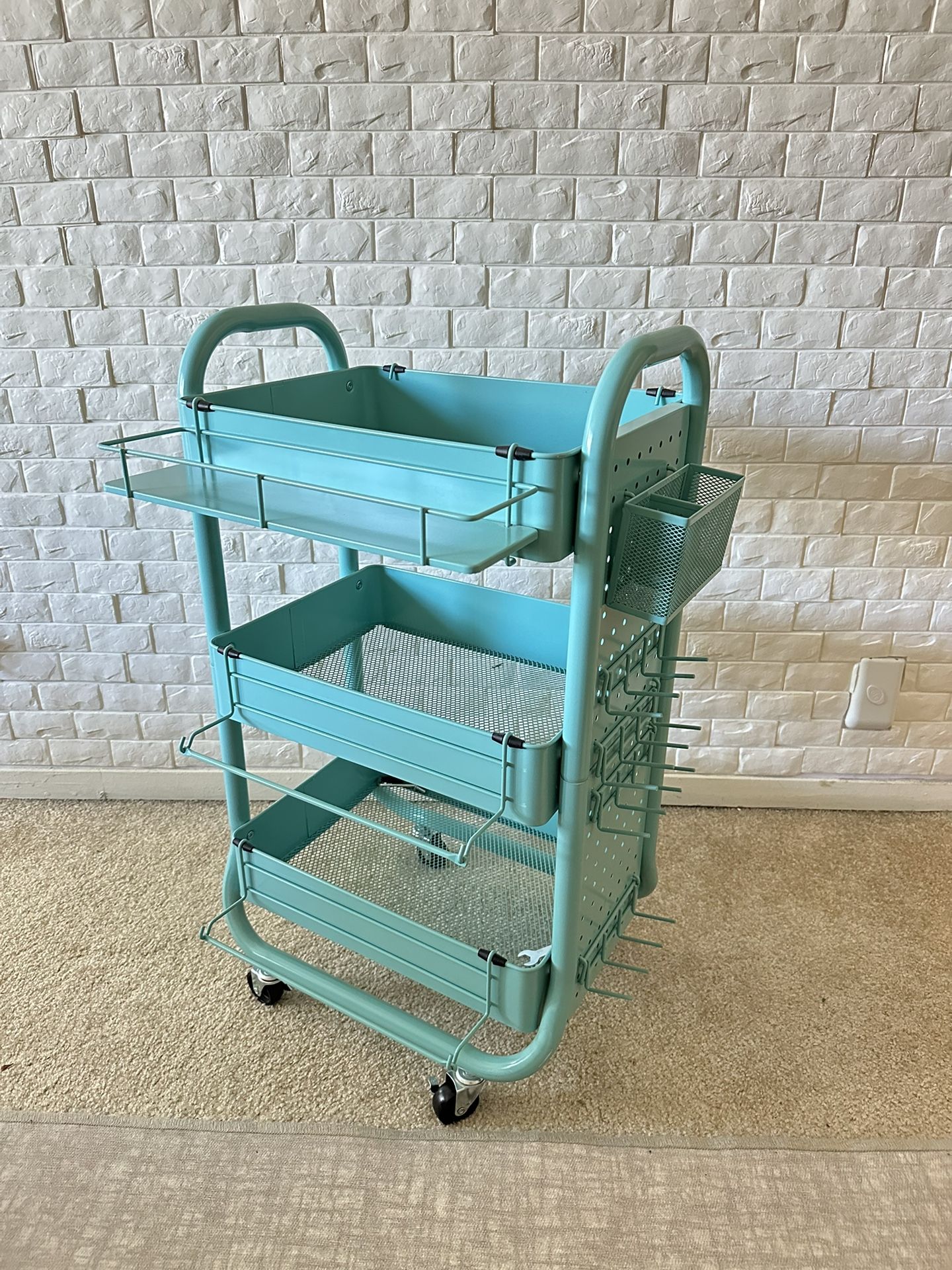 Gramercy Rolling Craft Cart By Simply Tidy