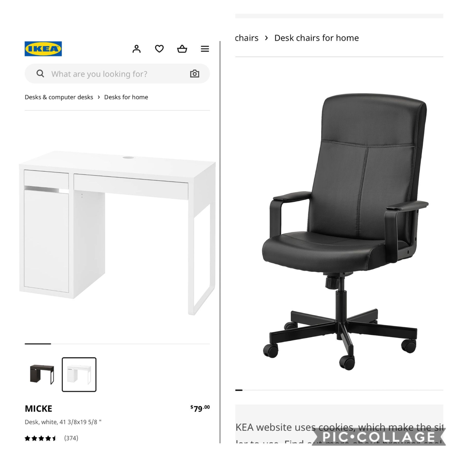 NEW DESK AND CHAIR *** Desk in Box***