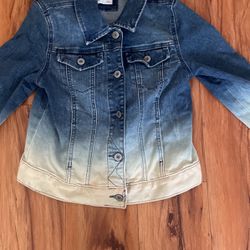 Two-Color Jean jacket 