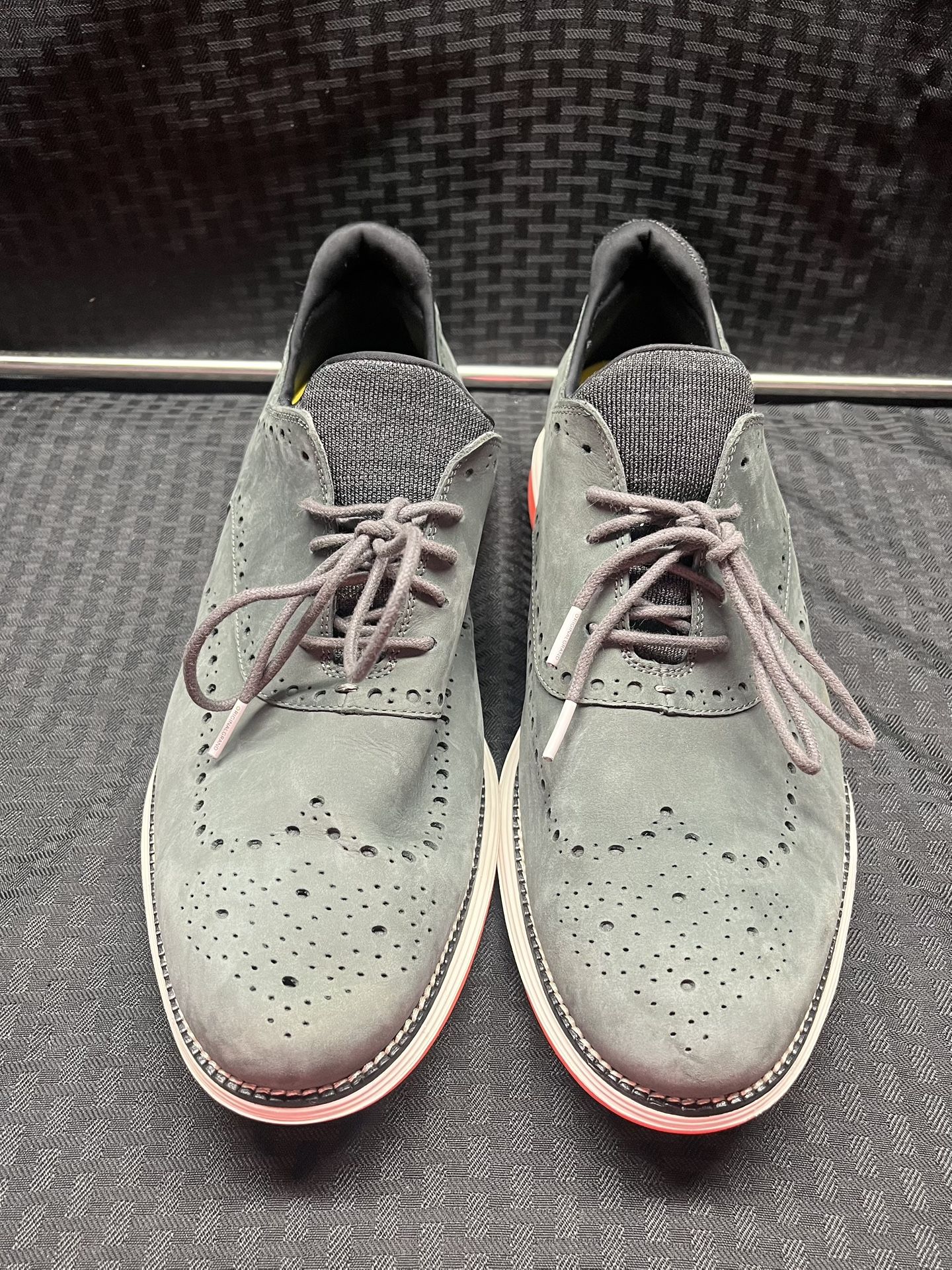 Cole Haan Men’s Grey Original Grand Comfort Oxford Shoes - 13