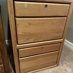 Oak Filing Cabinets