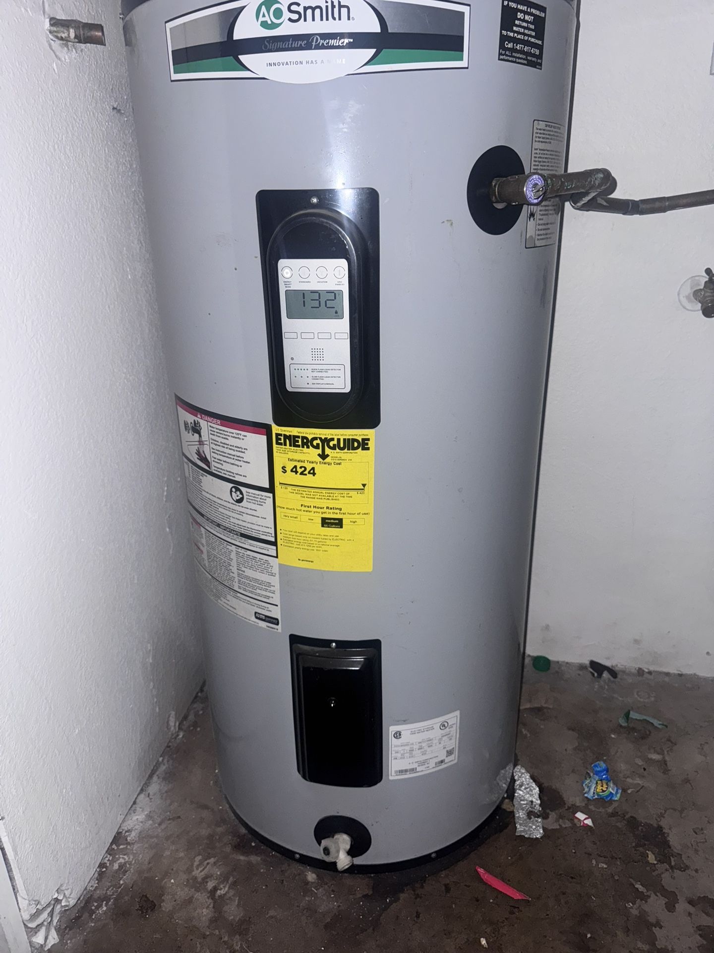 AO Smith Electric Water Heater