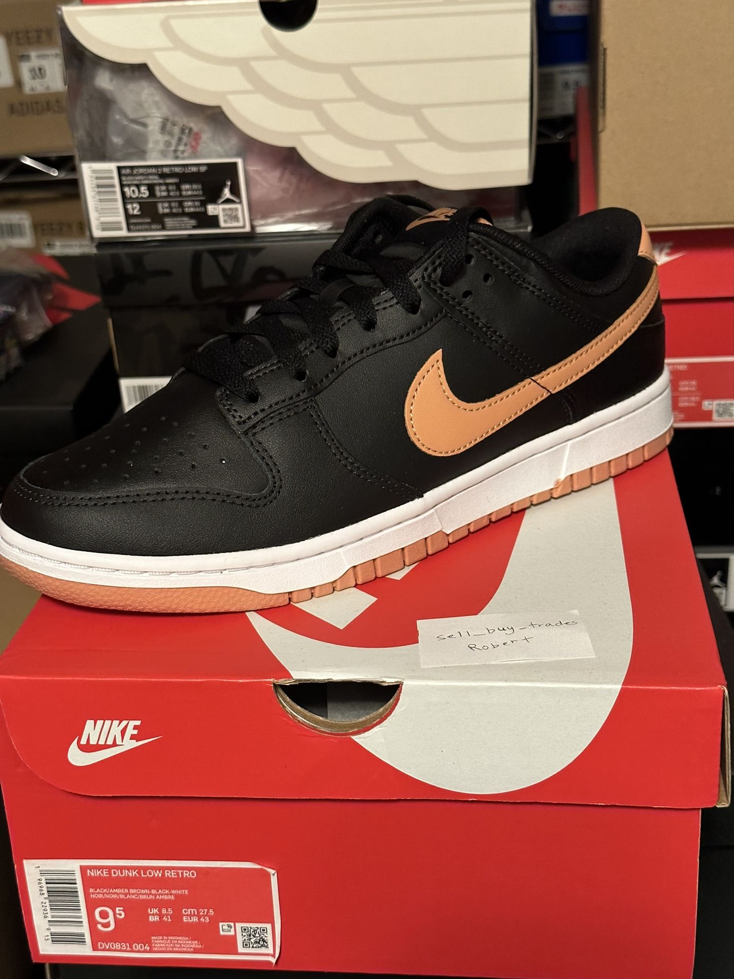 NEW 2023 NIKE DUNK LOW “Amber Brown” Sz9.5